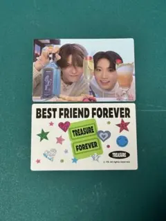 TREASURE BFF COLLECT BOOK トレカ ヨシ＆ジュンギュ