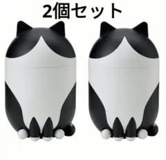 (新品)　IKEA　 イケア　グレイシモイス　猫　ネコ　小物入れ　収納　2個のサムネイル