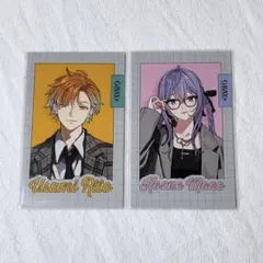 宇佐美リト 梢桃音 GRAY×ACCENT チェキ風カード