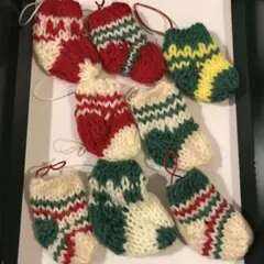 クリスマスオーナメント　ソックス