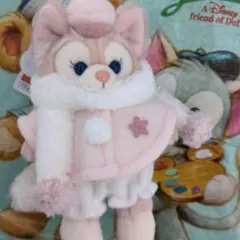 リーナベル ダンシングスノーフレークス ぬいぐるみバッジ