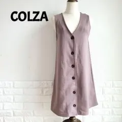 コルザ　COLZA　ハニーズ　ジャンパースカート　ジャンスカ　前ボタン　S