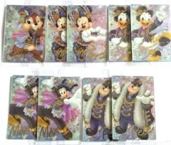 Disney ディズニーウエハースレアサイン入りカード　ミニーマウス　9枚セット