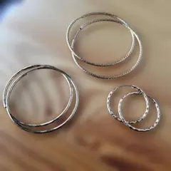フープピアス 3ペアセット