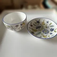 週明け限定値下げMinton Haddon Hall 花柄カップ＆小皿 セット