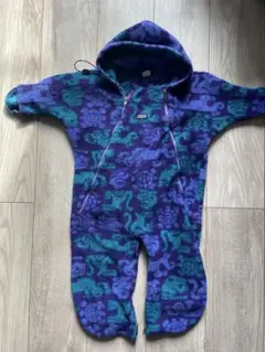 patagonia フリースロンパース USA製