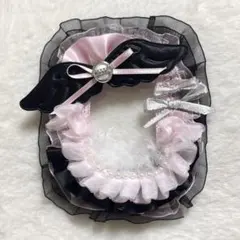 硬質カードケース デコ トレカケース ピンク ブラック 黒 羽 リボン