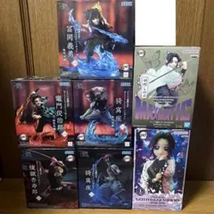 鬼滅の刃 義勇 炭治郎 しのぶ 煉獄 猗窩座 フィギュア 【7点セット】