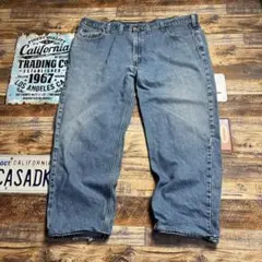 Carhartt デニムパンツ W46 メキシコ製 ビッグサイズ　古着　ワイドのサムネイル