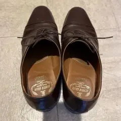 Salvatore Ferragamo ストレートチップ ダークパープル - メルカリ