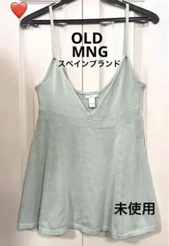 Y2Kグランジ　オールドマンゴ　MNG キャミソール サマーニット　レアのサムネイル