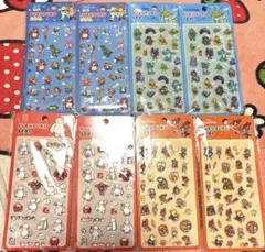ディズニー　ぷくぷくシール　正規品　ベイマックス　トイストーリー　ズートピア8点