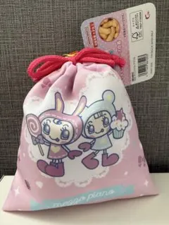 り*う様 ナルミヤキャラクターズ　メゾピアノ　巾着　ベリエちゃん　ブルーベリエち