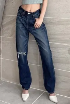 【GYDA】ダメージ加工デニム