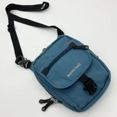 mont-bell ショルダーバッグ ブルー