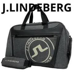 【即発送】ジェイリンドバーグ ゴルフボストンバッグ ゴルフバッグ:ブラック 2025年最新】j.lindeberg ジェイリンドバーグ ボストンバッグの