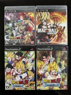 ドラゴンボール PS2・3 4枚まとめ売り