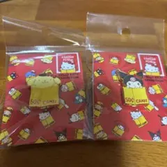 ハローキティ展　ピンバッジ 2個セット　クロミ　ポムポムプリン