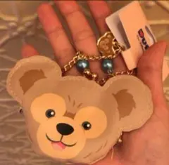 日本未発売★新品未使用！香港ディズニーランド ダッフィーがま口 コインケース