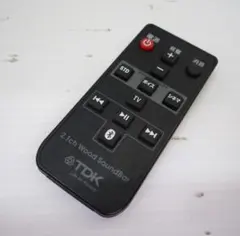 TDK 2.1ch Wood Sound Bar用リモコン サウンドバー用のサムネイル