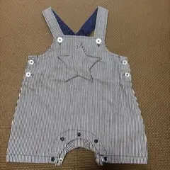 【プティマイン】サロペット 星ポケット サイズ70