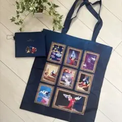 GODIVA ディズニー　ミッキーマウス　ファンタジア　コラボ　エコバッグ