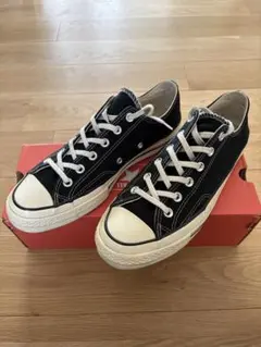 R.C.A】ローカットスニーカー 台湾製 ブラック 8M converse系 - メルカリ