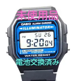 カシオ スタンダード F-105W-1A 電池交換済み 未使用品のサムネイル