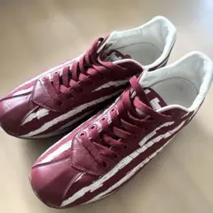 お値下げ！赤白ストライプデザイン スニーカー