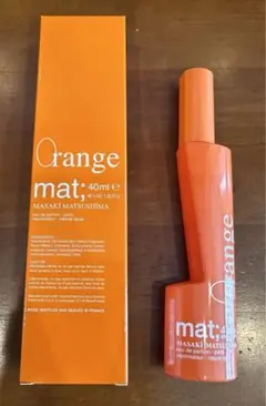 【希少】マツシママサキ　マット　オランジェ　40ml 2025年最新】マサキマツシマ 香水の人気アイテム - メルカリ