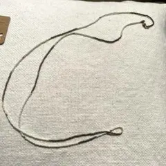 ビーズロングネックレス