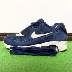 NIKE AIR MAX 90 エアマックス オフホワイト 青 ドジャースカラー