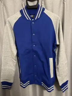 ⭐︎新品BEAMS ビームス　スエットスタジャン 青グレー Mサイズ