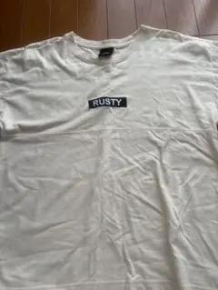 RUSTY Tシャツ ホワイト WHITEHAVENロゴのサムネイル