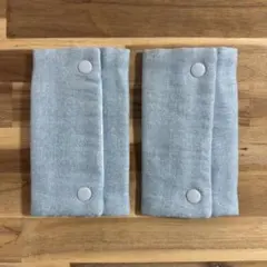 ②ベビースタイ よだれかけ 抱っこ紐カバー デニム