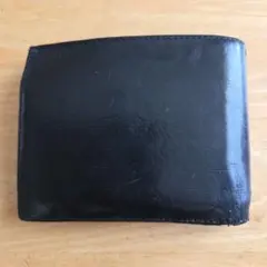 Emporio Armani 二つ折り財布 ブラック　ジャンク
