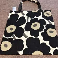 marimekko Unikko トートバッグ ブラック
