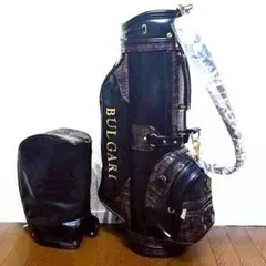 ブルガリ キャディバック☆ 限定 正規品 BULGARI GOLF BVLGARI - 激レア❗️高級ブランドBULGARIキャディバッグの通販 by