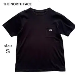 THE NORTH FACE ザ・ノースフェイス ポケットTシャツ ブラック S