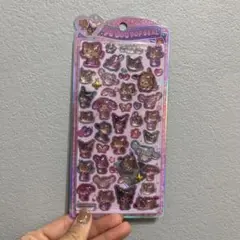 サンリオうるちゅるポップシール　日焼け