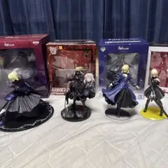 Fate セイバーオルタ フィギュア 4点 一番くじ ALTER MOVIC