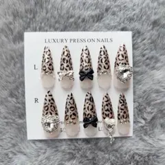 1点限定ギャルネイルチップ成人式ネイルチップロングポイントギャル