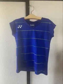 YONEX ゲームシャツ Sサイズ 青