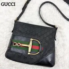 【希少】オールドグッチ シェリーライン ホースビット ショルダーバッグ
