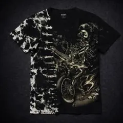 LGB ラグランTシャツサイズ1 激レア　ifsixwasnine kmrii KMRII IFSIXWASNINE LGB Skull Rider Tee - メルカリ