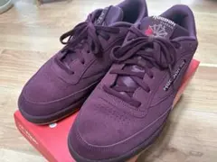 【期間限定値下げ】Reebok クラシック パープル スニーカー1Y3501