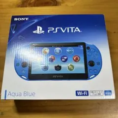 PSVita 2000 本体 アクアブルー ほぼ新品 5916