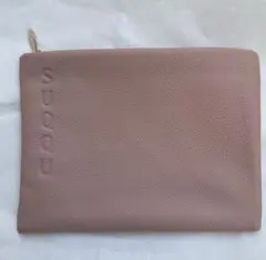 SUQQU ピンク レザー風 ポーチのサムネイル