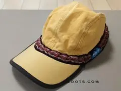 ★値下げ★KAVU ストラップキャップ イエローのサムネイル