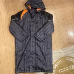 PUMA ストライプ柄 ベンチコート　美品